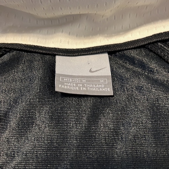 Nike Track Jacket, Black, White, Blue, Mesh, Running, Workout, Size M - Picture 6 of 10